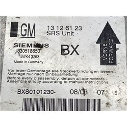 OPEL VECTRA C Légzsák Elektronika