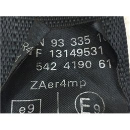 OPEL MERIVA A Jobb első Biztonsági Öv