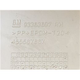 OPEL MERIVA A Jobb B Oszlop Burkolat