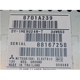 MITSUBISHI COLT VI (Z3_A, Z2_A) Rádió / CD