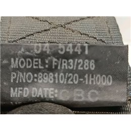 KIA CEED Ferdehátú (ED) Bal hátsó Biztonsági Öv
