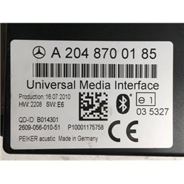 MERCEDES-BENZ C-CLASS (W204) Bluetooth Elektronika