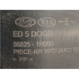 KIA CEED Ferdehátú (ED) Bal hátsó Dobbetét (Kerékjárati, Műanyag)