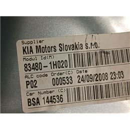 KIA CEED Ferdehátú (ED) Jobb hátsó Ablakemelő Szerkezet (Elektromos)