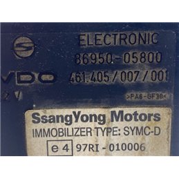 SSANGYONG REXTON (GAB_) Immobilizer Elektronika