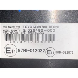 TOYOTA COROLLA Verso (ZER_, ZZE_, R1_) Immobilizer Elektronika