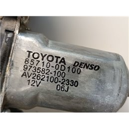TOYOTA AURIS Bal hátsó Ablakemelő Motor