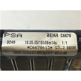 CITROËN C4 Fűtőradiátor (Elektromos)