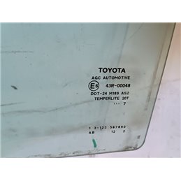 TOYOTA AURIS Bal hátsó Ablak