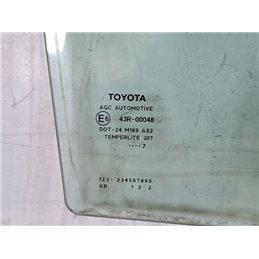 TOYOTA AURIS Jobb hátsó Ablak