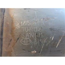 TOYOTA AURIS Középső Kipufogó Dob