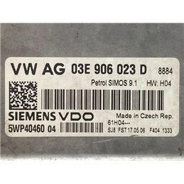 SKODA FABIA I Motorvezérlő