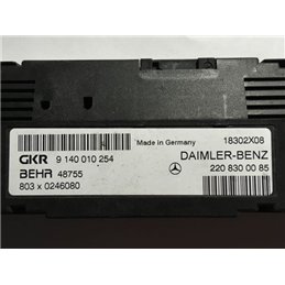 MERCEDES-BENZ S-CLASS Fűtés Vezérlő Modul