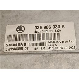 SKODA FABIA I Motorvezérlő