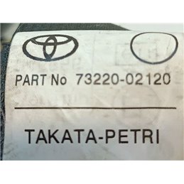 TOYOTA AURIS Bal első Biztonsági Öv
