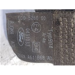 FORD FIESTA V Jobb hátsó Biztonsági Öv