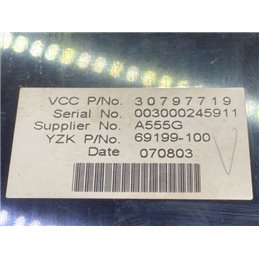 VOLVO S40 Multifunkciós Kijelző