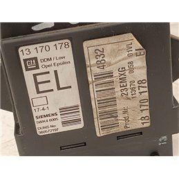 OPEL VECTRA C Bal első Ajtó Vezérlőegység