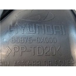 HYUNDAI i10 Bal hátsó Belső Küszöb Burkolat