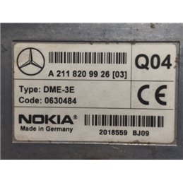 MERCEDES-BENZ E-CLASS Telefon Elektronika