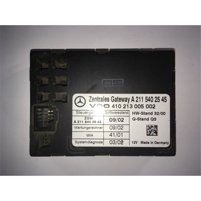 MERCEDES-BENZ E-CLASS Gateway Elektronika