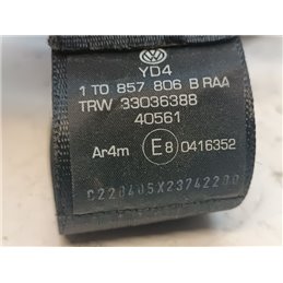 VW TOURAN Jobb hátsó Biztonsági Öv