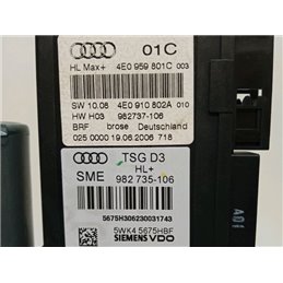 AUDI A8 Bal hátsó Ablakemelő Motor