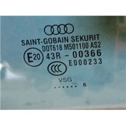 AUDI A8 Bal hátsó Ablak