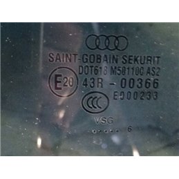 AUDI A8 Jobb hátsó Ablak
