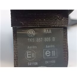 VW JETTA Bal hátsó Biztonsági Öv
