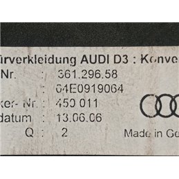 AUDI A8 Jobb első Ajtó Vezérlőegység