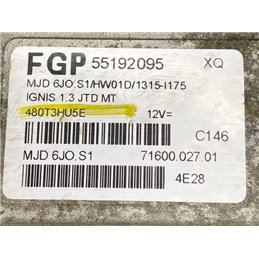 SUZUKI IGNIS II Motorvezérlő