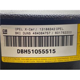 OPEL CORSA C Kormánylégzsák
