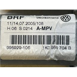 VW TOURAN Jobb hátsó Ablakemelő Motor