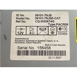 SUZUKI SX4 Rádió / CD