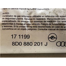 AUDI A4 B5 Utasoldali Légzsák