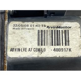 PEUGEOT 207 Bal első Ablakemelő Motor