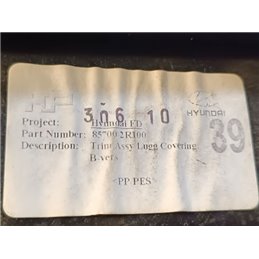 HYUNDAI I30 Csomagtér Kárpit