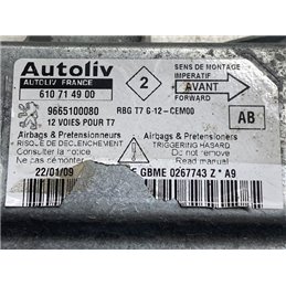 PEUGEOT 308 Légzsák Elektronika