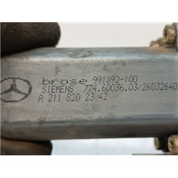 MERCEDES-BENZ E-CLASS Jobb hátsó Ablakemelő Motor