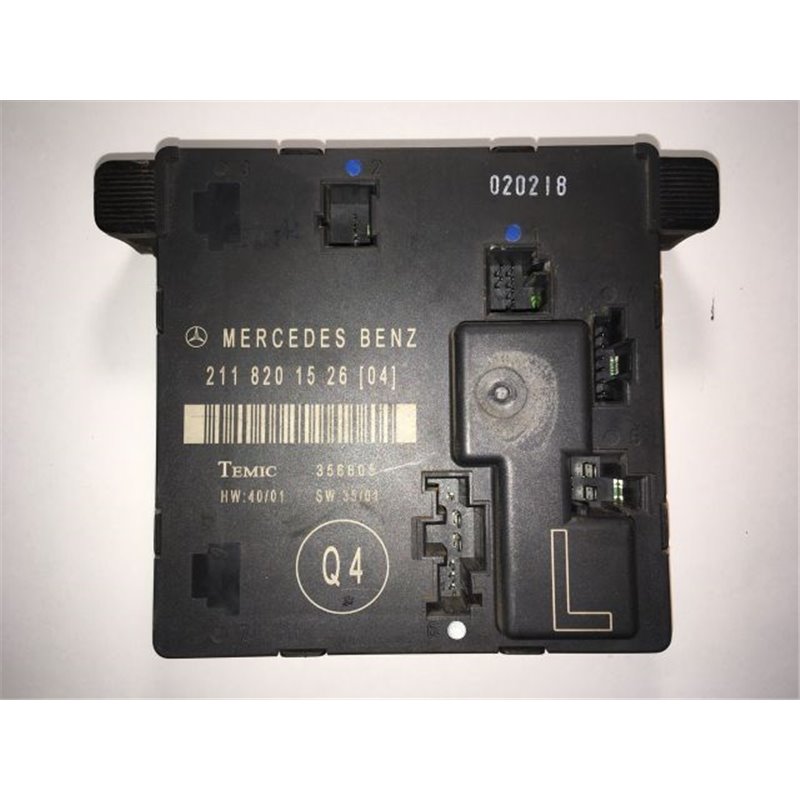 MERCEDES-BENZ E-CLASS Bal hátsó Ajtó Vezérlőegység