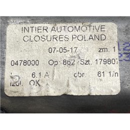 FIAT DOBLO Jobb első Ablakemelő Motor