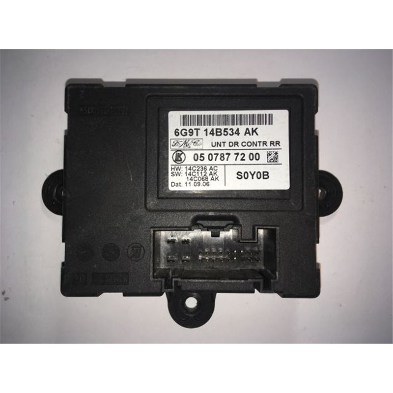 FORD S-MAX Bal hátsó Ajtó Vezérlőegység