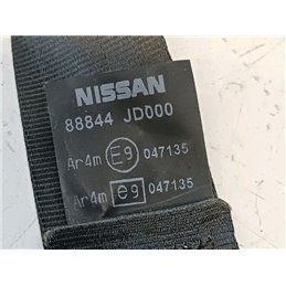 NISSAN QASHQAI Jobb hátsó Biztonsági Öv
