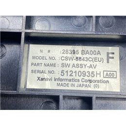 NISSAN PRIMERA Fűtéskapcsoló