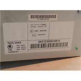 SKODA FABIA II Rádió / CD
