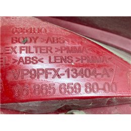 PEUGEOT 207 Jobb Hátsó Lámpa