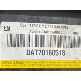 OPEL ZAFIRA B Kormánylégzsák