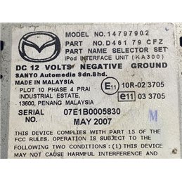 MAZDA 3 Elektronika (Magában)