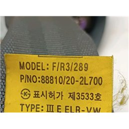HYUNDAI I30 Bal első Biztonsági Öv